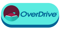 Libby app from OverDrive teal and blue button